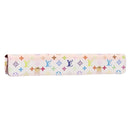 LOUIS VUITTON Accessory Case Watch case White LV Auth CB063-1