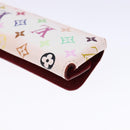 LOUIS VUITTON Accessory Case Watch case White LV Auth CB063-15