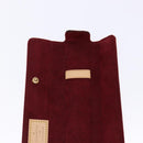 LOUIS VUITTON Accessory Case Watch case White LV Auth CB063-10