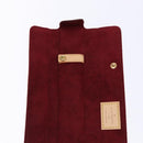 LOUIS VUITTON Accessory Case Watch case White LV Auth CB063-11