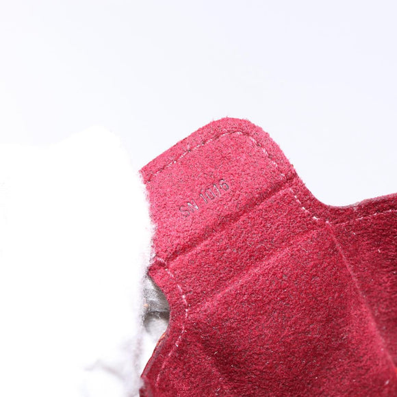 LOUIS VUITTON Accessory Case Watch case White LV Auth CB063