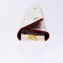LOUIS VUITTON Accessory Case Watch case White LV Auth CB063-4
