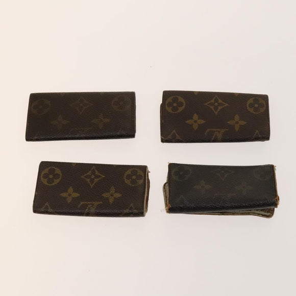 LOUIS VUITTON Monogram Key Case 10set LV Auth CB066
