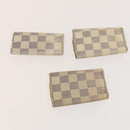 LOUIS VUITTON Damier Azur Ebene Graphite Key Case 9Set LV Auth CB078-15