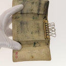 LOUIS VUITTON Damier Azur Ebene Graphite Key Case 9Set LV Auth CB078-17