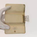 LOUIS VUITTON Damier Azur Ebene Graphite Key Case 9Set LV Auth CB078-18