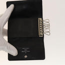 LOUIS VUITTON Damier Azur Ebene Graphite Key Case 9Set LV Auth CB078-8