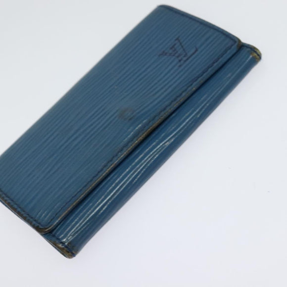 LOUIS VUITTON Epi Key Case 10set Yellow Red blue LV Auth CB080