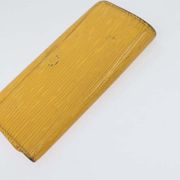 LOUIS VUITTON Epi Key Case 10set Yellow Red blue LV Auth CB080