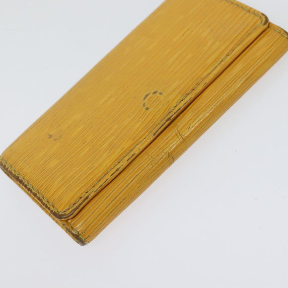 LOUIS VUITTON Epi Key Case 10set Yellow Red blue LV Auth CB080