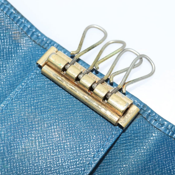 LOUIS VUITTON Epi Key Case 10set Yellow Red blue LV Auth CB080