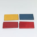 LOUIS VUITTON Epi Key Case 10set Yellow Red blue LV Auth CB080-3