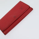 LOUIS VUITTON Epi Key Case 10set Yellow Red blue LV Auth CB080-33