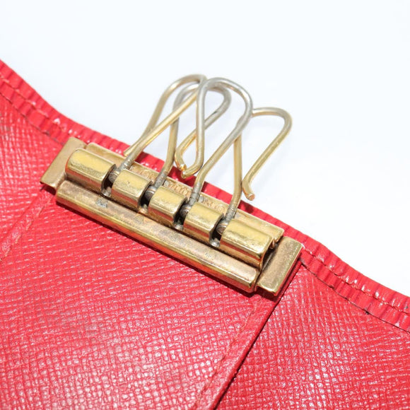 LOUIS VUITTON Epi Key Case 10set Yellow Red blue LV Auth CB080