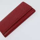 LOUIS VUITTON Epi Key Case 10set Yellow Red blue LV Auth CB080-37