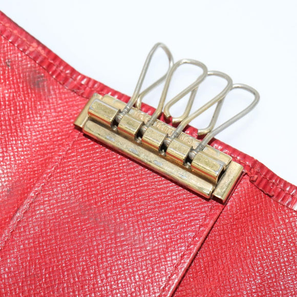 LOUIS VUITTON Epi Key Case 10set Yellow Red blue LV Auth CB080