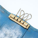 LOUIS VUITTON Epi Key Case 10set Yellow Red blue LV Auth CB080-43