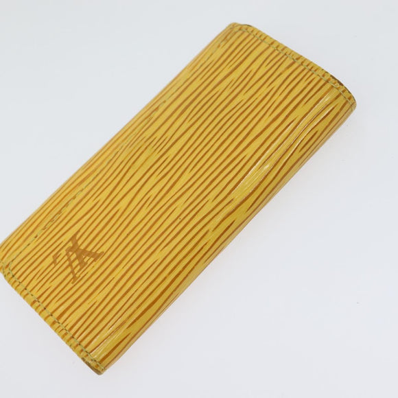 LOUIS VUITTON Epi Key Case 10set Yellow Red blue LV Auth CB080