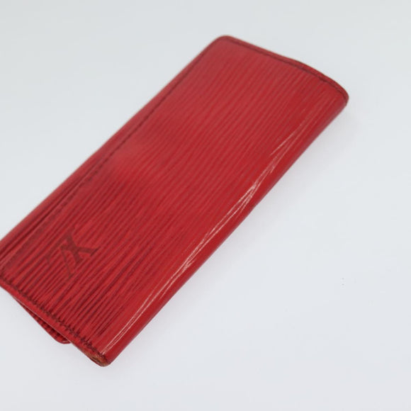 LOUIS VUITTON Epi Key Case 10set Yellow Red blue LV Auth CB080