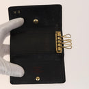 LOUIS VUITTON Epi Key Case 10set Black LV Auth CB081-11