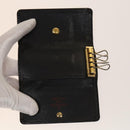 LOUIS VUITTON Epi Key Case 10set Black LV Auth CB081-14