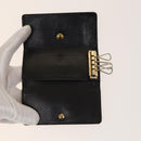 LOUIS VUITTON Epi Key Case 10set Black LV Auth CB081-18