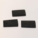 LOUIS VUITTON Epi Key Case 10set Black LV Auth CB081-2