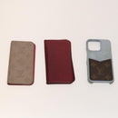 LOUIS VUITTON Monogram Cell Phone Case 10set LV Auth CB106-2