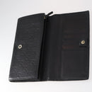 GUCCI GG Canvas Micro GG Guccissima Wallet Leather PVC 10set Black Auth CB109-11