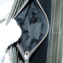 GUCCI GG Canvas Micro GG Guccissima Wallet Leather PVC 10set Black Auth CB109-17