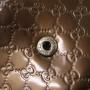 GUCCI GG Canvas Micro GG Guccissima Wallet Leather PVC 10set Black Auth CB109-20