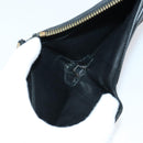 GUCCI GG Canvas Micro GG Guccissima Wallet Leather PVC 10set Black Auth CB109-5