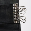 Christian Dior Trotter Canvas Key Case Leather Canvas PVC 10set Beige Auth CB116-18