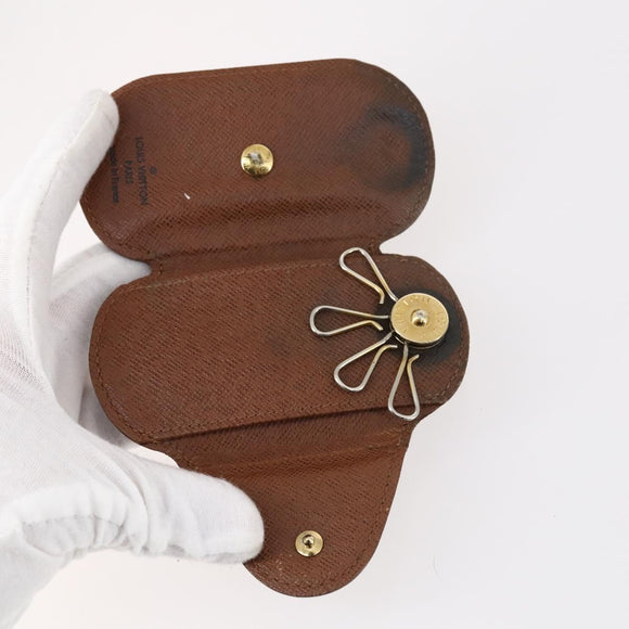 LOUIS VUITTON Monogram Key Case 10set LV Auth CB121