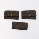 LOUIS VUITTON Monogram Key Case 10set LV Auth CB121-14