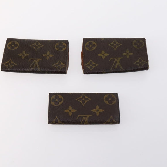 LOUIS VUITTON Monogram Key Case 10set LV Auth CB121