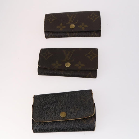 LOUIS VUITTON Monogram Key Case 10set LV Auth CB121