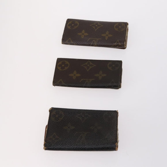 LOUIS VUITTON Monogram Key Case 10set LV Auth CB121