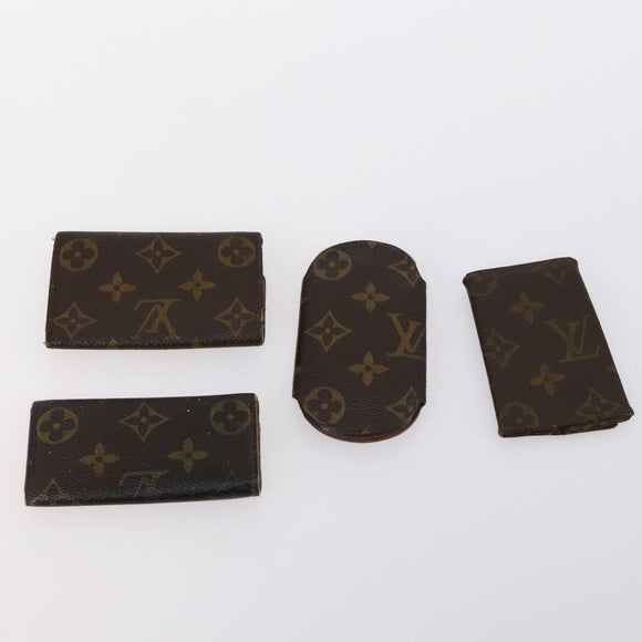 LOUIS VUITTON Monogram Key Case 10set LV Auth CB121