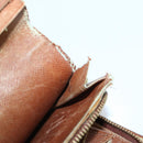 LOUIS VUITTON Monogram Empreinte Wallet 10 Set Red LV Auth CB123-10