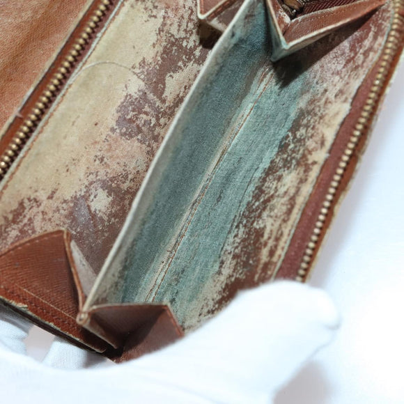 LOUIS VUITTON Monogram Empreinte Wallet 10 Set Red LV Auth CB123