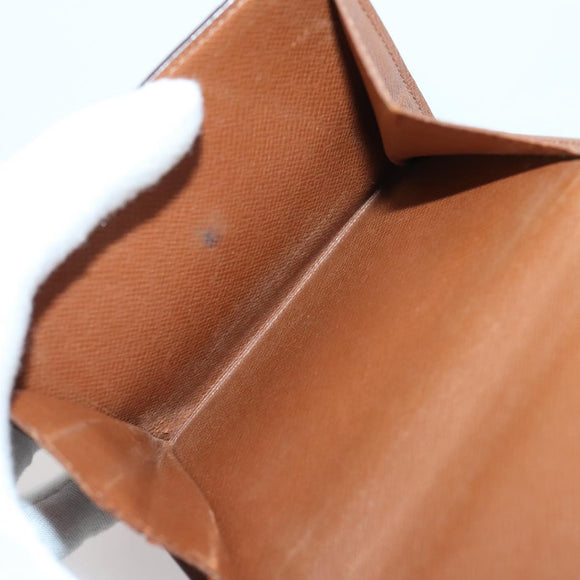 LOUIS VUITTON Monogram Empreinte Wallet 10 Set Red LV Auth CB123