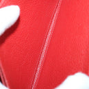 LOUIS VUITTON Monogram Empreinte Wallet 10 Set Red LV Auth CB123-7