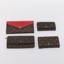 LOUIS VUITTON Monogram Wallet 10 Set LV Auth CB124-16
