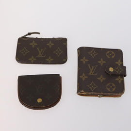 LOUIS VUITTON Monogram Wallet 10 Set LV Auth CB124 - 0