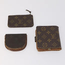 LOUIS VUITTON Monogram Wallet 10 Set LV Auth CB124-3