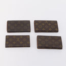 LOUIS VUITTON Monogram Wallet 10 Set LV Auth CB125-12