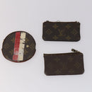 LOUIS VUITTON Monogram Wallet 10 Set LV Auth CB126-14