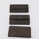 LOUIS VUITTON Monogram Wallet 10 Set LV Auth CB126-2