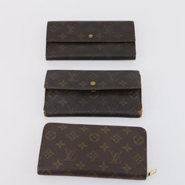 LOUIS VUITTON Monogram Wallet 10 Set LV Auth CB126 - 0